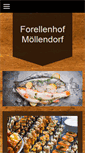Mobile Screenshot of forellenhof-moellendorf.de